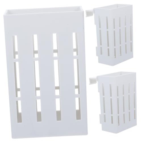 BELLIFFY Pflanzenhalter für Aquarien 3er-Pack Hängetöpfe Aus Kunststoff für Wasserpflanzen Fischtanks Lebende Pflanzen Topf mit Drainagelöchern BELLIFFY Pflanzenhalter für Aquarien 3er-Pack Hängetöpfe Aus Kunststoff für Wasserpflanzen Fischtanks Lebende Pflanzen Topf mit Drainagelöchern von BELLIFFY