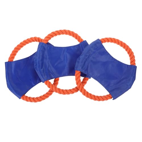 BELLIFFY 3st Haustier- Hundespielzeug Für Kleine Hunde Interaktiver Welpe Hundezug Platte Fliegende Seilkugeln Hunde Fliegende Trainieren Haustier Werfen Polyester BELLIFFY 3st Haustier- Hundespielzeug Für Kleine Hunde Interaktiver Welpe Hundezug Platte Fliegende Seilkugeln Hunde Fliegende Trainieren Haustier Werfen Polyester von BELLIFFY