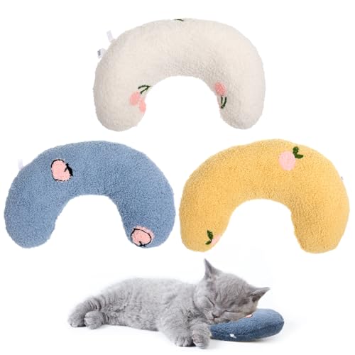 BELLIFFY Set 3 PCS Katze Hund Kissen Nackenschutz Kissen Komfortable Schlaf Kissen für Haustiere BELLIFFY Set 3 PCS Katze Hund Kissen Nackenschutz Kissen Komfortable Schlaf Kissen für Haustiere von BELLIFFY