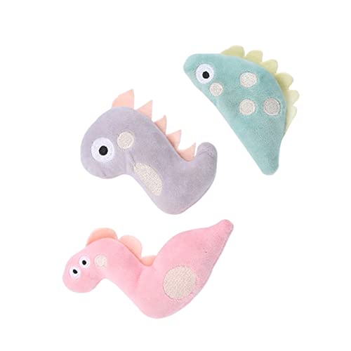 BELLIFFY Interaktives Katzenplüschspielzeug 3er-Set Katzenspielzeug Katzenminze Verschiedene Designs für Kätzchen Haustierspielzeug BELLIFFY Interaktives Katzenplüschspielzeug 3er-Set Katzenspielzeug Katzenminze Verschiedene Designs für Kätzchen Haustierspielzeug von BELLIFFY