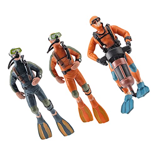 BELLIFFY Aquarium Taucher Ornament Set Lebensechte Mini Taucher Modelle für Aquarium BELLIFFY Aquarium Taucher Ornament Set Lebensechte Mini Taucher Modelle für Aquarium von BELLIFFY