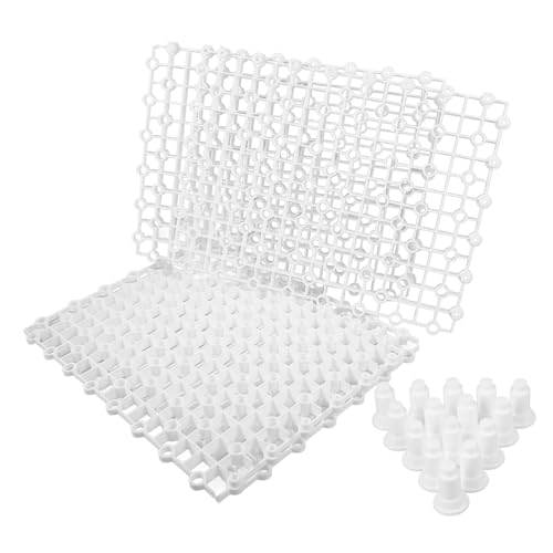 BELLIFFY Aquarium Zubehör 4 Stücke Tablett Tank Bodenplatten Für Fisch Tank Separator Marine Fischzucht von BELLIFFY