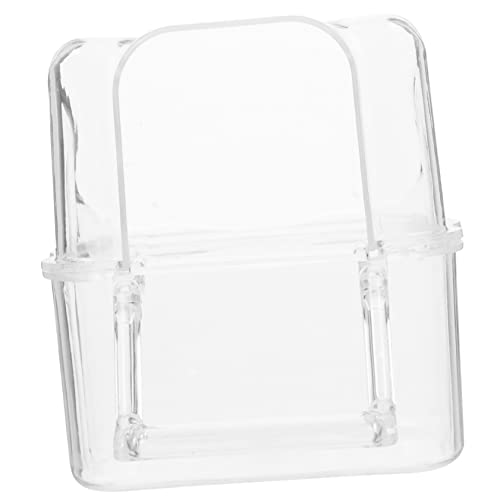BELLIFFY 4 Stück Box Vogelwassernapf Transparent Vogelfutterspender Vogelkäfig Futterwanne Vogelkäfig Futternapf Vogelkäfig Zubehör Vogelkäfig Futterbehälter Vogelfutternäpfe Für Käfige BELLIFFY 4 Stück Box Vogelwassernapf Transparent Vogelfutterspender Vogelkäfig Futterwanne Vogelkäfig Futternapf Vogelkäfig Zubehör Vogelkäfig Futterbehälter Vogelfutternäpfe Für Käfige von BELLIFFY