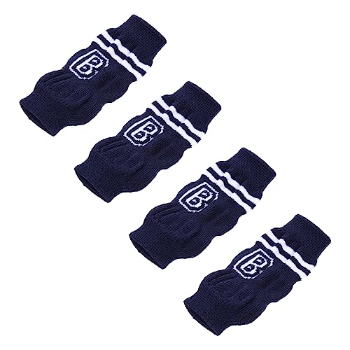 BELLIFFY 4stücke Katze Bein Dekorative Abdeckung Hund Outdoor Joint Wärmer Pet Bein Ornament Socken Für Haustiere Mit Anti-rutsch-Funktion Für Welpen Und Spaziergänge von BELLIFFY