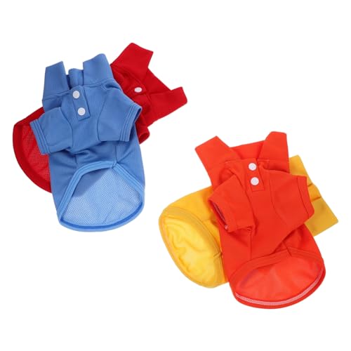 BELLIFFY Hunde- Und Katzen-t-Shirt 4-teiliges Set Bequeme Baumwolle Für Einfach Zu Tragen BELLIFFY Hunde- Und Katzen-t-Shirt 4-teiliges Set Bequeme Baumwolle Für Einfach Zu Tragen von BELLIFFY