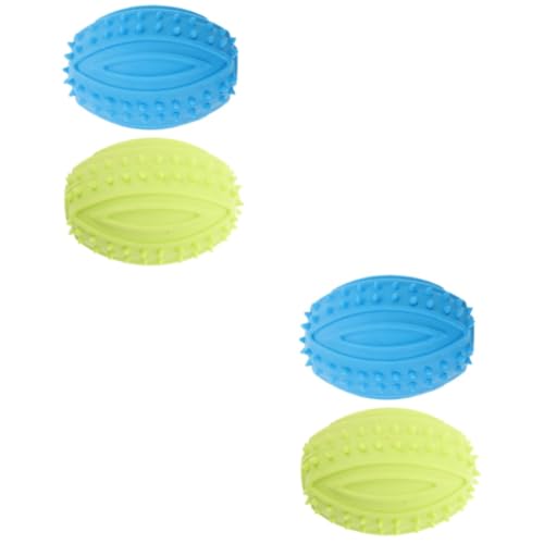 BELLIFFY 4 Stück Hundeball Aus Gummi Kauball Für Welpen Outdoor-Spielzeug Beißende Hundebälle Bälle Für Haustierhunde Übungsspielzeug Für Welpen Tragbare Welpenbälle Hundespielzeugball BELLIFFY 4 Stück Hundeball Aus Gummi Kauball Für Welpen Outdoor-Spielzeug Beißende Hundebälle Bälle Für Haustierhunde Übungsspielzeug Für Welpen Tragbare Welpenbälle Hundespielzeugball von BELLIFFY