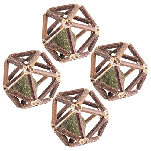BELLIFFY 4er-Pack Bälle Spielzeug Katzenspielzeug Bälle Für Hauskatzen Linderung des Zahnens BELLIFFY 4er-Pack Bälle Spielzeug Katzenspielzeug Bälle Für Hauskatzen Linderung des Zahnens von BELLIFFY