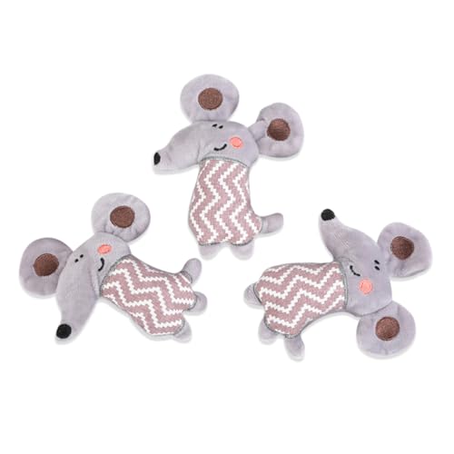 BELLIFFY Katzenminze-Spielzeug Plüschmaus Für Katze Haustierbedarf Mit Katzenminze Auffälliges Design Langlebiges Spielzeug BELLIFFY Katzenminze-Spielzeug Plüschmaus Für Katze Haustierbedarf Mit Katzenminze Auffälliges Design Langlebiges Spielzeug von BELLIFFY