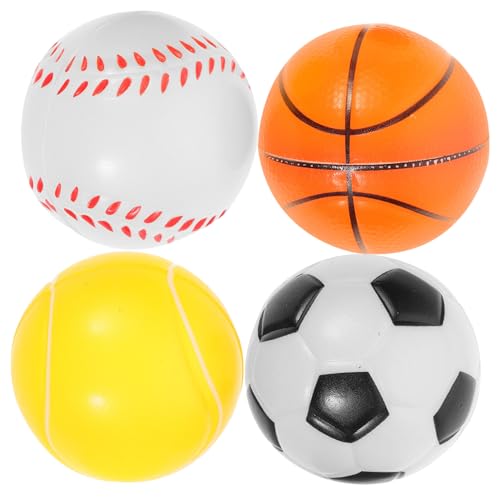 BELLIFFY 4er Set Bälle Für Hunde Robuste Interaktive Spielbälle Für Das Training Und Den Spaß Ihres Haustiers Ideal Für Drinnen Und Draußen Verschiedene Designs Basketball BELLIFFY 4er Set Bälle Für Hunde Robuste Interaktive Spielbälle Für Das Training Und Den Spaß Ihres Haustiers Ideal Für Drinnen Und Draußen Verschiedene Designs Basketball von BELLIFFY