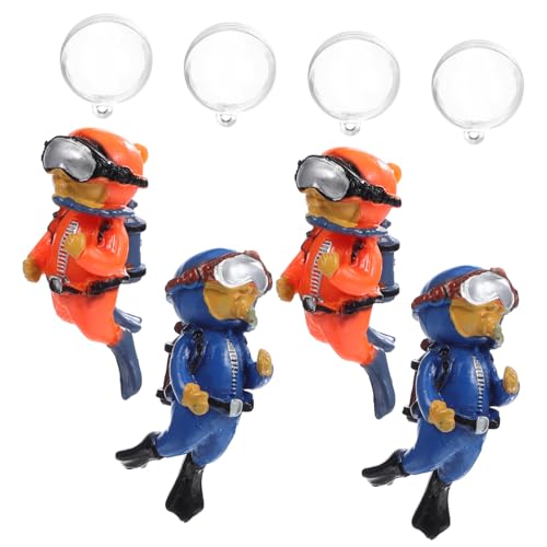 BELLIFFY Künstlicher Taucher-Ornament-Set Mehrfarbig Für Aquarium-Dekorationen Schwimmendes Aquarium-zubehör BELLIFFY Künstlicher Taucher-Ornament-Set Mehrfarbig Für Aquarium-Dekorationen Schwimmendes Aquarium-zubehör von BELLIFFY