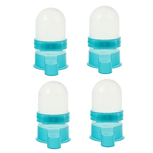 BELLIFFY 4er-Pack Wasserspender 500 Ml Automatisches Trinkwerkzeug Für Vögel Papageien Pp-Material Heimtierbedarf Zubehör von BELLIFFY