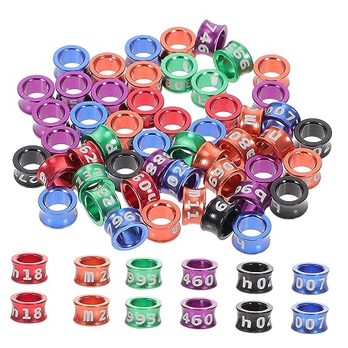BELLIFFY 50 Stück Nummerierte Aluminium Fußringe Für Geflügel Und Vögel Einfach Zu Verwenden BELLIFFY 50 Stück Nummerierte Aluminium Fußringe Für Geflügel Und Vögel Einfach Zu Verwenden von BELLIFFY