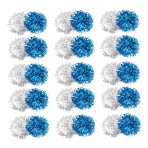 BELLIFFY Spielzeug für Katzen 50 Stück Glitzerbälle Knisterbälle für Kätzchen Haustierspielzeug Glänzende Sensorische Bälle BELLIFFY Spielzeug für Katzen 50 Stück Glitzerbälle Knisterbälle für Kätzchen Haustierspielzeug Glänzende Sensorische Bälle von BELLIFFY