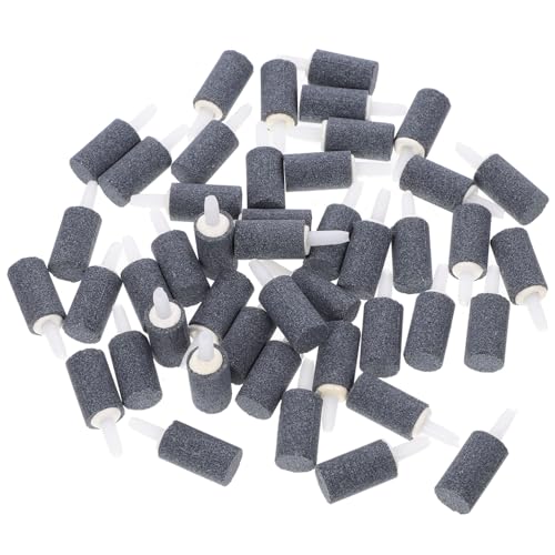 BELLIFFY Aquarium Luftstein Bubbler 50 Stück Sauerstoffverstärker Luftsteine ​​für Fischtanks Blasenmacher für Aquarien von BELLIFFY