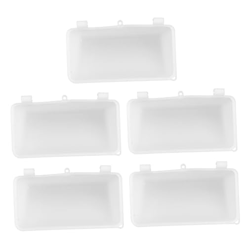 BELLIFFY 5pcs Heavy Duty Taube Fütterung Fall Taube Lebensmittel Box für Käfig Papagei Taube Feeder Trog von BELLIFFY