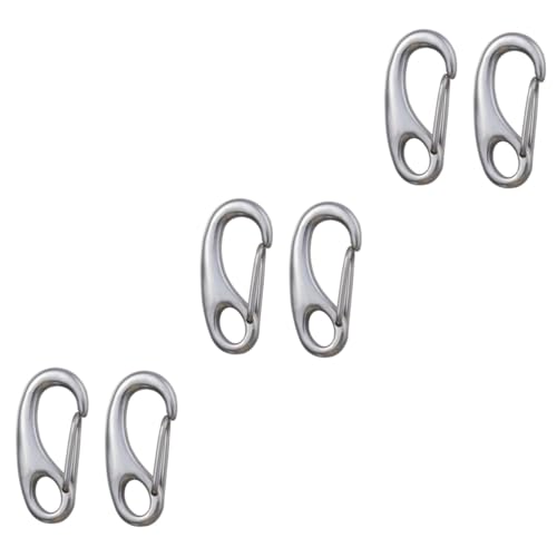 BELLIFFY 6 STK Hundemarken-Clip Schlüsselanhänger mit Hundemarke Hundemarkenkette Haustiere Hundehalsbandhalter cat nip Hundeclip Etikett Tiermarken-Clip Hundemarke Muschel Rostfreier Stahl BELLIFFY 6 STK Hundemarken-Clip Schlüsselanhänger mit Hundemarke Hundemarkenkette Haustiere Hundehalsbandhalter cat nip Hundeclip Etikett Tiermarken-Clip Hundemarke Muschel Rostfreier Stahl von BELLIFFY