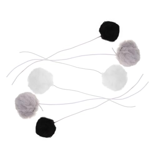 BELLIFFY 6 Stück Plüschball Spielzeug Für Kätzchen, Plüschbälle, Kätzchen Neckbälle, Katzen Kaubälle, Katzen Neckbälle, Katzen Spielbälle, Interaktives Kätzchen Spielzeug, Heimtierbedarf, BELLIFFY 6 Stück Plüschball Spielzeug Für Kätzchen, Plüschbälle, Kätzchen Neckbälle, Katzen Kaubälle, Katzen Neckbälle, Katzen Spielbälle, Interaktives Kätzchen Spielzeug, Heimtierbedarf, von BELLIFFY