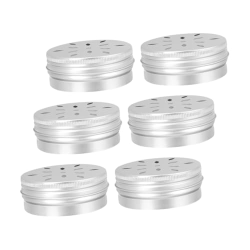 BELLIFFY 6 Stück Teiliges Aluminium Dufttrainingsset mit Schraubverschluss für Hunde Leichte Geruchstrainingsdosen für Welpen und Arbeitshunde Einfache Handhabung Vielseitig Einsetzbar für von BELLIFFY