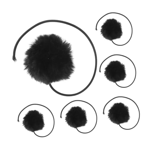 BELLIFFY 6 Stück Teiliges Katzenspielzeug mit Glocken Hängende Katzenbälle aus Strapazierfähigem Material Interaktive Anti Biss Spielbälle für Katzen Ersatzspielzeug für Kratzbaum in von BELLIFFY