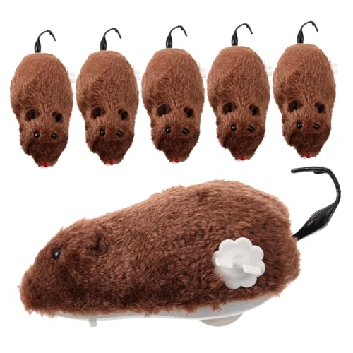 BELLIFFY Aufziehbares Katzenspielzeug Plüschmaus Aufziehmaus Spielzeug Für Jungen Und Mädchen Z. B. Babykatze Aufziehmaus Zufällige Farbe BELLIFFY Aufziehbares Katzenspielzeug Plüschmaus Aufziehmaus Spielzeug Für Jungen Und Mädchen Z. B. Babykatze Aufziehmaus Zufällige Farbe von BELLIFFY