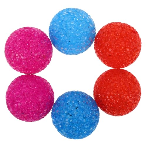 BELLIFFY 6stücke Katzenball Mit Glocke Für Haustiere Spielzeug Für Katzen Zur Selbstbeschäftigung Leuchtende Farben Interaktives Katzenspielzeug Für Kätzchen von BELLIFFY
