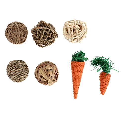 BELLIFFY 7 stücke Woven Bälle Papagei Molaren Karotten Spielzeug Schleifen Spielzeug für Vögel Produkt Sicher Beißen Spielzeug für Papageien BELLIFFY 7 stücke Woven Bälle Papagei Molaren Karotten Spielzeug Schleifen Spielzeug für Vögel Produkt Sicher Beißen Spielzeug für Papageien von BELLIFFY