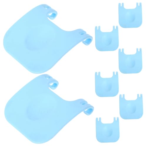 BELLIFFY 8 Stück Teiliges Käfigclip für Kleintiere Sichere Käfigfixierkanten Einfache Befestigung mit Schrauben Geeignet für Kaninchen Hamster und Kleine Haustiere zur Zuverlässigen von BELLIFFY