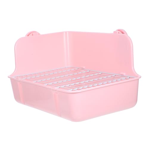 BELLIFFY Abnehmbares Kaninchentöpfchen Quadratische Käfigtoilette Haushalt Häschen Toilette Kaninchentöpfchen Für Den Haushalt Kaninchen Töpfchen Bodenhasen-töpfchen Wurf Plastik Rosa BELLIFFY Abnehmbares Kaninchentöpfchen Quadratische Käfigtoilette Haushalt Häschen Toilette Kaninchentöpfchen Für Den Haushalt Kaninchen Töpfchen Bodenhasen-töpfchen Wurf Plastik Rosa von BELLIFFY