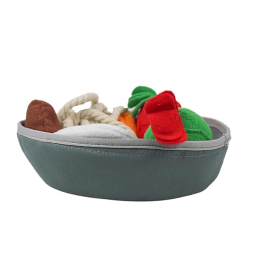 BELLIFFY Adorable Hundeschnüffelteppich aus Hautfreundlichem Material Interaktives Puzzle Geruchsschulung Energiespendendes Trainingsspiel für Haustiere Fördert Gewichtsverlust und von BELLIFFY
