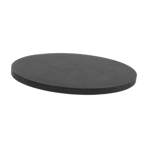 BELLIFFY Aquarium-schockmatte: 29,7 cm Runde Schwarze Eva-Matte – Rutschfestes Aquariumkissen – Reduziert Vibrationen Und Verbessert Die Stabilität – Ideal Für Kleine Aquarien BELLIFFY Aquarium-schockmatte: 29,7 cm Runde Schwarze Eva-Matte – Rutschfestes Aquariumkissen – Reduziert Vibrationen Und Verbessert Die Stabilität – Ideal Für Kleine Aquarien von BELLIFFY