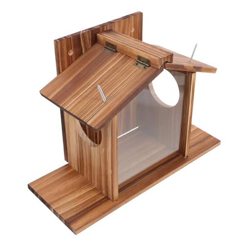 BELLIFFY Außen Futterspender für Holz Wetterfeste Futterstation für Garten Praktische Futterbox für Hamster und Attraktives Design für Außenbereich BELLIFFY Außen Futterspender für Holz Wetterfeste Futterstation für Garten Praktische Futterbox für Hamster und Attraktives Design für Außenbereich von BELLIFFY