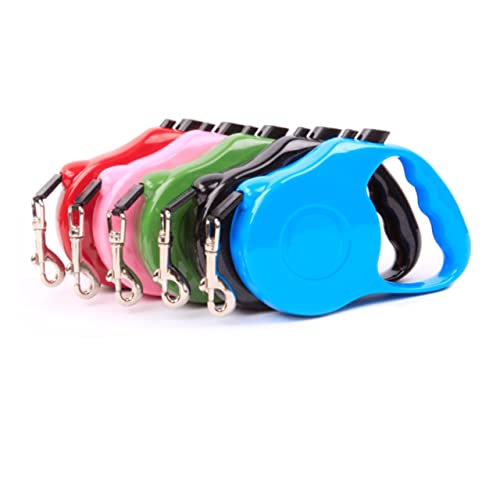 BELLIFFY Automatische Lange Einziehbare Hundeleine in Ergonomisches Design für Komfortables Gassigehen Geeignet für Kleine Hunde und Katzen bis Praktische EIN Finger von BELLIFFY