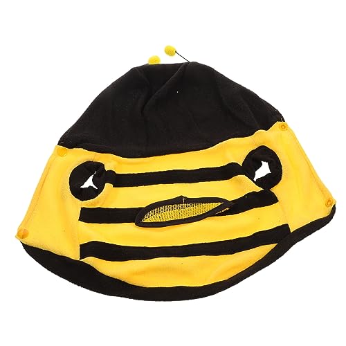 BELLIFFY Bienen-Cosplay-Kleidung Hund Winterkleid Haustier Kleines Welpenhalsband Welpenkleidung Hundehalsbänder Für Mittelgroße Hunde Hundegeburtstagskleidung Hunde-Halloween-kostüm Black BELLIFFY Bienen-Cosplay-Kleidung Hund Winterkleid Haustier Kleines Welpenhalsband Welpenkleidung Hundehalsbänder Für Mittelgroße Hunde Hundegeburtstagskleidung Hunde-Halloween-kostüm Black von BELLIFFY