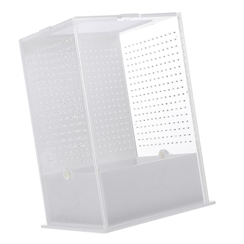 BELLIFFY Reptilien Zuchtbox Belüftung Transparente Futterbox Für Insekten Und Kleintiere Für Eidechsen Frösche Spinnen Und Mehr von BELLIFFY
