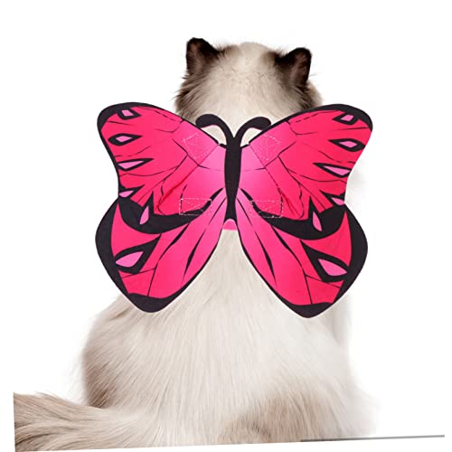 BELLIFFY Butterfly Bedruckte Katzenkleidung Halloween-Haustierkleidung Schmetterling Haustierkostüm Kostümkleid für Katzen klein Raupe Cosplay-Kleidung Katze-Halloween-Kostüm Filzstoff Rosa BELLIFFY Butterfly Bedruckte Katzenkleidung Halloween-Haustierkleidung Schmetterling Haustierkostüm Kostümkleid für Katzen klein Raupe Cosplay-Kleidung Katze-Halloween-Kostüm Filzstoff Rosa von BELLIFFY
