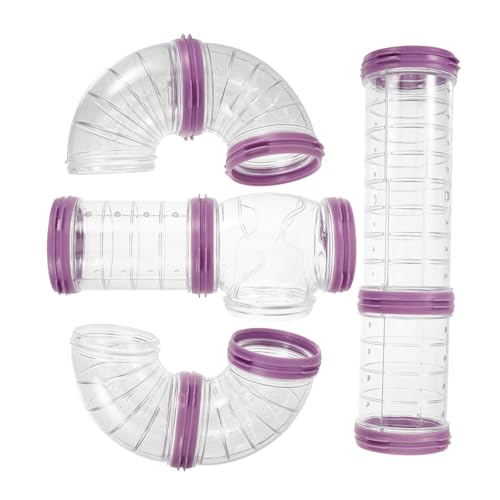 BELLIFFY DIY Hamsterkäfig Zubehör Transparentes Externes Röhrenset für Kleintier Bewegungstunnel Erweiterbar und Installieren für Hamster Meerschweinchen Igel und Eichhörnchen BELLIFFY DIY Hamsterkäfig Zubehör Transparentes Externes Röhrenset für Kleintier Bewegungstunnel Erweiterbar und Installieren für Hamster Meerschweinchen Igel und Eichhörnchen von BELLIFFY