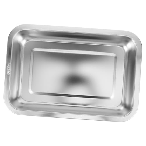 BELLIFFY Edelstahl Katzenklo Für Kätzchen Tragbare Katzentoilette Offene Und Geruchsresistente Litter Box Für Reisen Und Saubere Toilettennutzung von BELLIFFY
