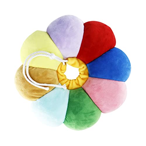BELLIFFY Verstellbares Katzenhalsband in Kegelform Für Den Hals Von Kätzchen Aus Pp-Baumwolle Kegelförmig Blumenform Bezaubernd von BELLIFFY
