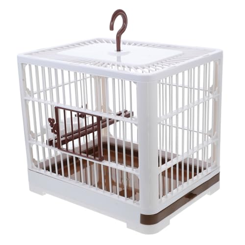 BELLIFFY Mehrzweck-vogelkäfig Reiseträger Für Papageien Finken Vogelträger Reisekäfig Für Vögel Sittiche Villa Käfig Sicher Stark Mokkabraun BELLIFFY Mehrzweck-vogelkäfig Reiseträger Für Papageien Finken Vogelträger Reisekäfig Für Vögel Sittiche Villa Käfig Sicher Stark Mokkabraun von BELLIFFY