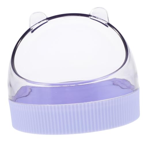 BELLIFFY Hamster Futternapf Für Kleintierfutter Transparenter Wassernapf Für Ratten Kompakter Haushaltsnapf Für Chinchillas von BELLIFFY
