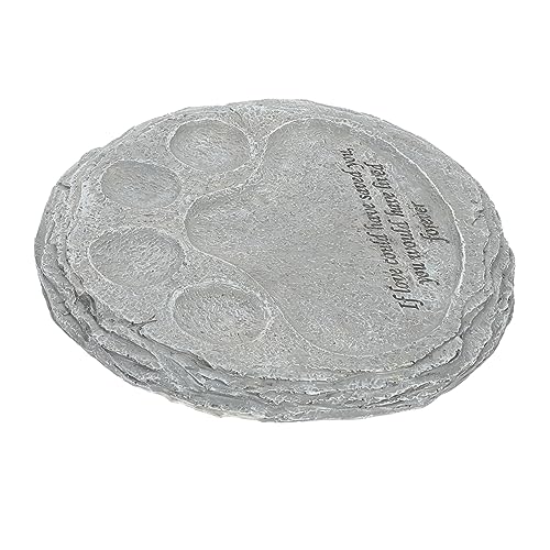 BELLIFFY Haustier-Denkmal personalisiertes Hunde-Denkmal Kunstharz Grabstein für Haustiere Gartendekoration Pfote BELLIFFY Haustier-Denkmal personalisiertes Hunde-Denkmal Kunstharz Grabstein für Haustiere Gartendekoration Pfote von BELLIFFY