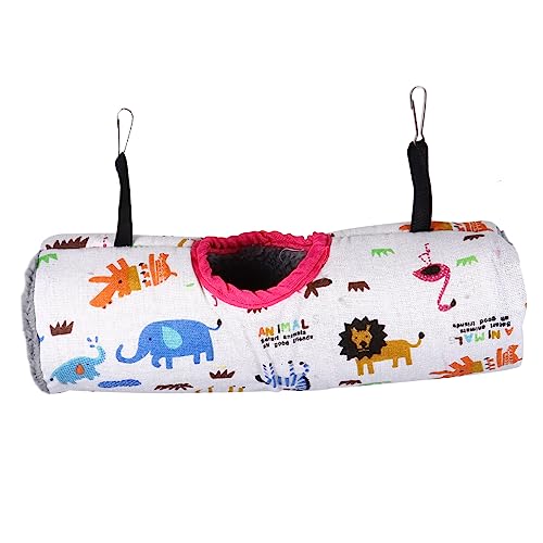 BELLIFFY Haustierkäfig-Hängematte Hängebett Warmer Nisttunnel für Hamster Eichhörnchen Chinchilla Meerschweinchen Ratte Schnellclips BELLIFFY Haustierkäfig-Hängematte Hängebett Warmer Nisttunnel für Hamster Eichhörnchen Chinchilla Meerschweinchen Ratte Schnellclips von BELLIFFY