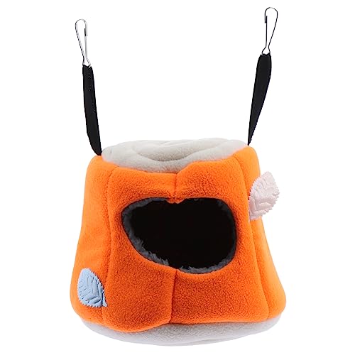 BELLIFFY Einzigartige Form Warmes Nest Leicht Zu Reinigende Höhle Bequemes Hängebett Für Hamster Zufällige Farbe BELLIFFY Einzigartige Form Warmes Nest Leicht Zu Reinigende Höhle Bequemes Hängebett Für Hamster Zufällige Farbe von BELLIFFY
