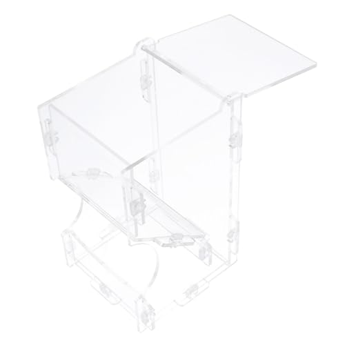 BELLIFFY Automatischer Futterspender Für Meerschweinchen Acrylmaterial Einfache Reinigung Stilvoll Praktisch Heimtierbedarf BELLIFFY Automatischer Futterspender Für Meerschweinchen Acrylmaterial Einfache Reinigung Stilvoll Praktisch Heimtierbedarf von BELLIFFY