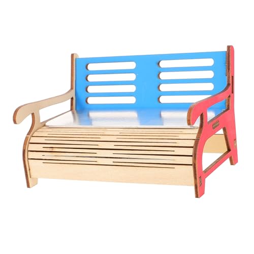 BELLIFFY Hamster Holzplattform Versteck Mit Sofa-Dekoration Klettern Und Spielen Für Meerschweinchen Und Kleintiere Sicheres Und Komfortables Zuhause Für Haustiere BELLIFFY Hamster Holzplattform Versteck Mit Sofa-Dekoration Klettern Und Spielen Für Meerschweinchen Und Kleintiere Sicheres Und Komfortables Zuhause Für Haustiere von BELLIFFY