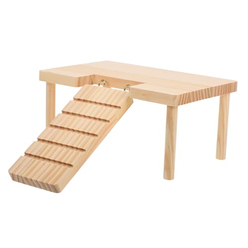 BELLIFFY Hamster-holzplattform Mit Leiter Stehplattform Für Kleintiere Meerschweinchenkäfig Landschaftsplattform Für Kleintiere Ratten-Chinchilla-käfigspielzeug BELLIFFY Hamster-holzplattform Mit Leiter Stehplattform Für Kleintiere Meerschweinchenkäfig Landschaftsplattform Für Kleintiere Ratten-Chinchilla-käfigspielzeug von BELLIFFY