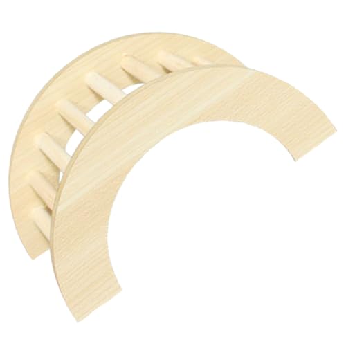 BELLIFFY Hamsterbrücke Holz Für Kleintiere Spielplatz Kletterplattform Brücke Käfigleiter Brückenspielzeug BELLIFFY Hamsterbrücke Holz Für Kleintiere Spielplatz Kletterplattform Brücke Käfigleiter Brückenspielzeug von BELLIFFY