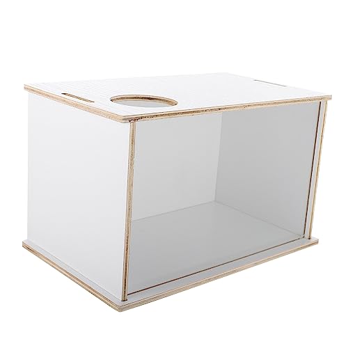 BELLIFFY Dekorative Chinchilla Badewanne Hamster Katzentoilette Haustier Toilette Sandbad Haushalt Acryl Box BELLIFFY Dekorative Chinchilla Badewanne Hamster Katzentoilette Haustier Toilette Sandbad Haushalt Acryl Box von BELLIFFY