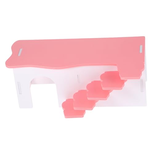 BELLIFFY Hamsterhaus, Hamster Versteckplattform, Käfigdekor, Meerschweinchen Versteckhaus, Mäuseversteckhaus, Hamsterleiterplattform, Mäuseleiterhaus, Hamsterversteckspielzeug, Kleines BELLIFFY Hamsterhaus, Hamster Versteckplattform, Käfigdekor, Meerschweinchen Versteckhaus, Mäuseversteckhaus, Hamsterleiterplattform, Mäuseleiterhaus, Hamsterversteckspielzeug, Kleines von BELLIFFY
