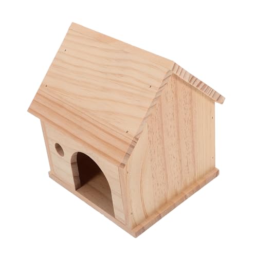 BELLIFFY Multi-funktionales Für Hamster Und Meerschweinchen Naturholz Versteck Mit Futter Und Trinkplattform Für Kleine Tiere Gemütliches Und Sicheres Heim Für Haustiere BELLIFFY Multi-funktionales Für Hamster Und Meerschweinchen Naturholz Versteck Mit Futter Und Trinkplattform Für Kleine Tiere Gemütliches Und Sicheres Heim Für Haustiere von BELLIFFY
